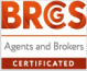logo brcs agent and brokers certificated hhoya